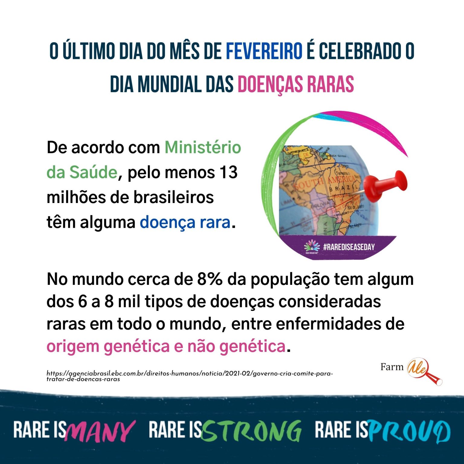 DIA MUNDIAL DAS DOENÇAS RARAS 2021 alemdii org br