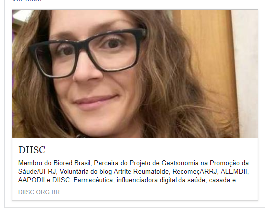 Colaboradora na DII Santa Catarina