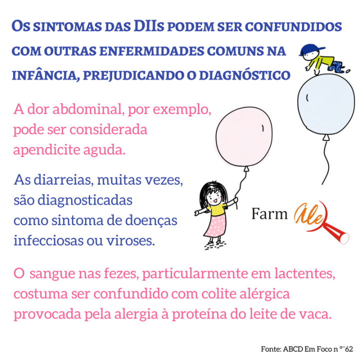Doenças Inflamatórias Intestinais na Infância: atenção aos sintomas