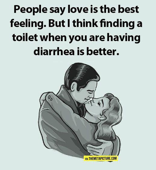 É desesperador você não ter um banheiro por perto em uma urgência