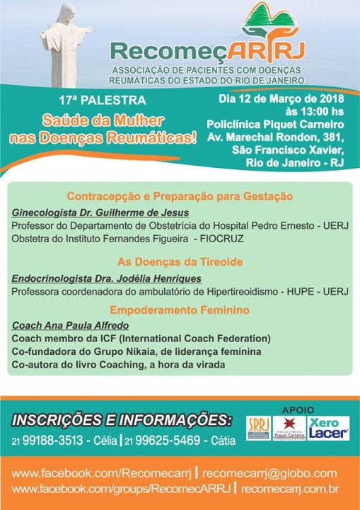 RecomeçARRJ realiza evento em alusão ao Dia Internacional da Mulher