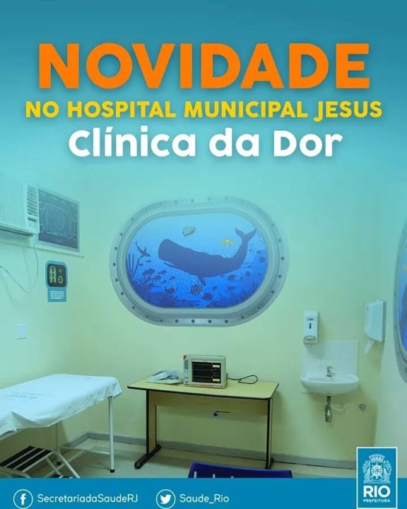 Primeiro serviço pediátrico especializado em terapia da dor em hospitais públicos no RJ