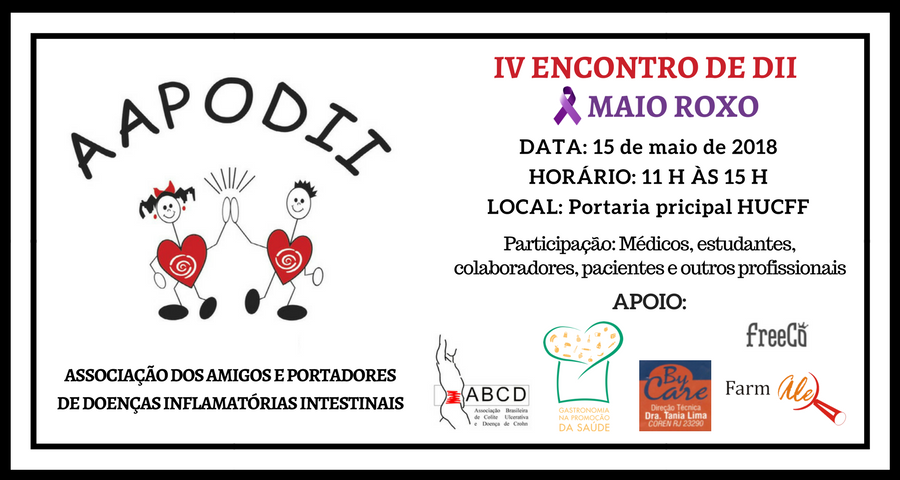 IV Encontro de Doenças Inflamatórias Intestinais da AAPODII
