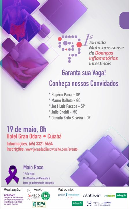 I Jornada Mato-grossense de Doenças Inflamatórias Intestinais