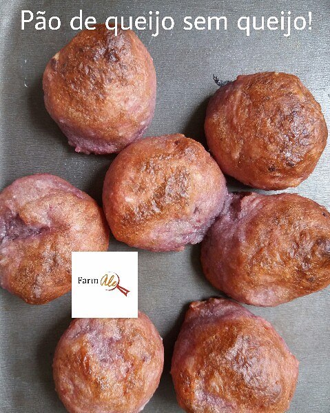 Pão de queijo sem queijo