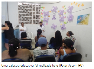 Maio Roxo no Hospital Universitário da Universidade Federal de Sergipe