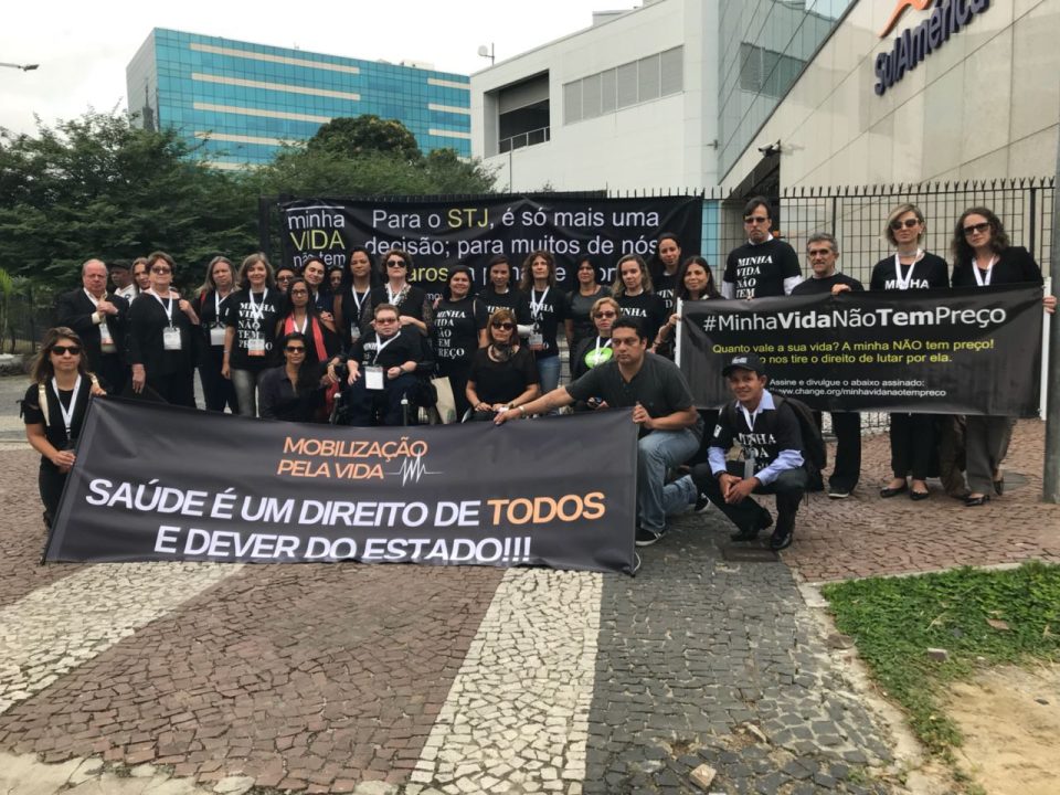 Manifestação do Movimento Minha Vida Não Tem Preço