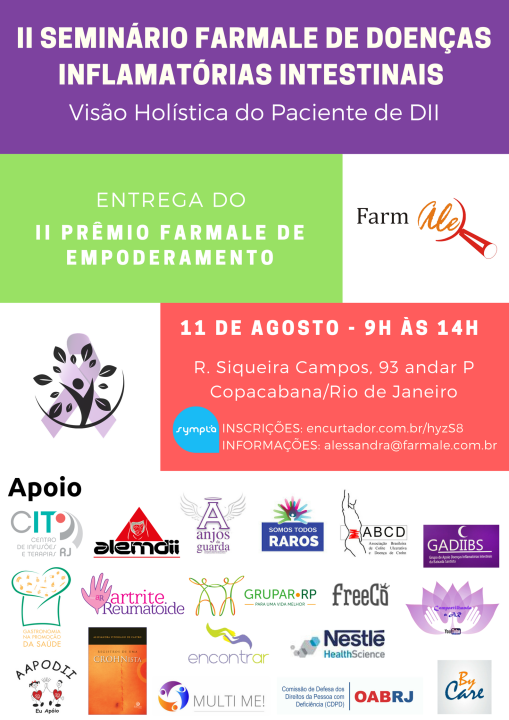  II SEMINÁRIO FARMALE DE DOENÇAS INFLAMATÓRIAS INTESTINAIS