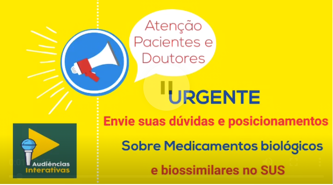 Audiência pública sobre medicamentos biológicos