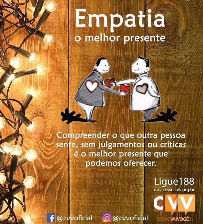 Empatia é sentir a dor do outro