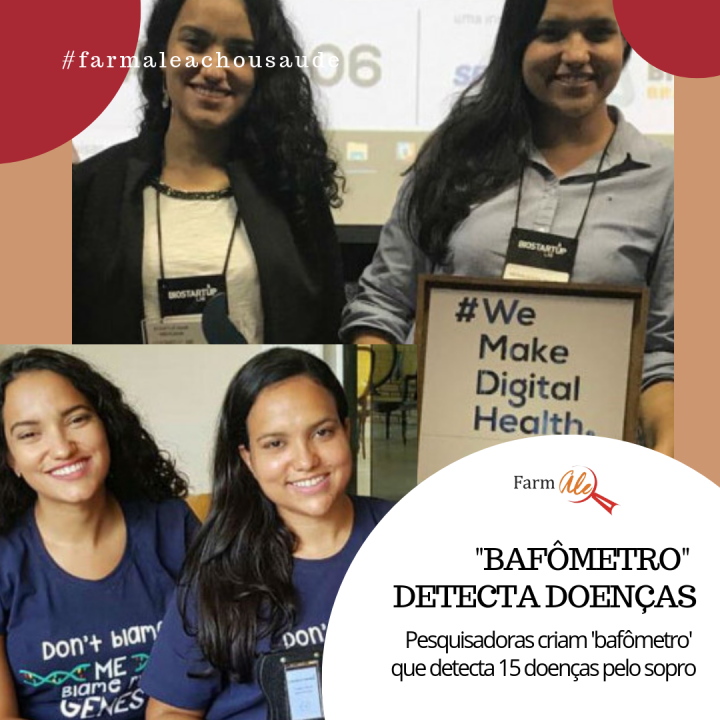 Pesquisadoras criam 'bafômetro' que detecta 15 doenças pelo sopro