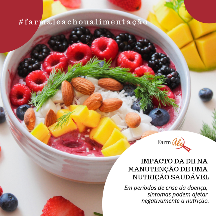 Impacto da DII na manutenção de uma nutrição saudável