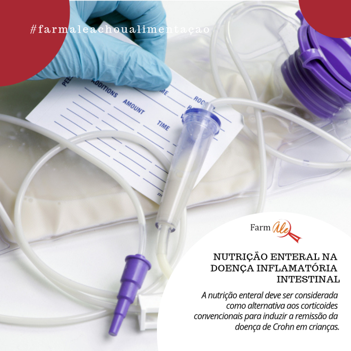 A nutrição enteral exclusiva pode deter a doença inflamatória intestinal