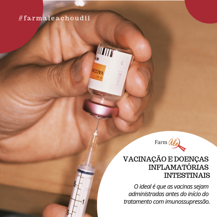 Vacinação em pessoas com doenças inflamatórias intestinais