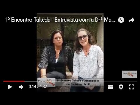 1º Encontro Takeda – Entrevista com a Drª Marta Brenner Machado presidente ABCD