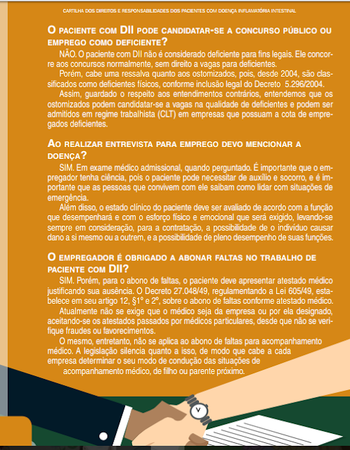 Cartilha para pacientes com doença inflamatória intestinal