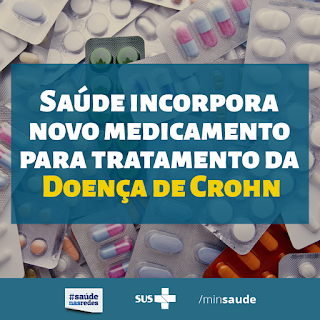 Saúde incorpora certolizumabe pegol para tratamento da Doença de Crohn