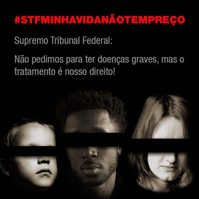 #STFMinhaVidaNãoTemPreço