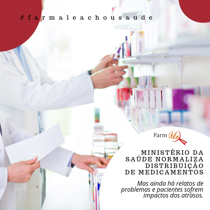 Ministério da Saúde normaliza distribuição de medicamentos de alto custo