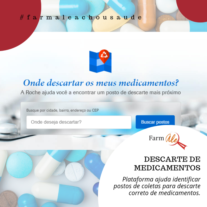 Descarte correto de medicamentos