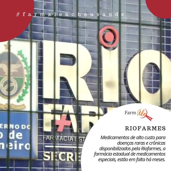 Faltam medicamentos para doenças raras e crônicas na Riofarmes