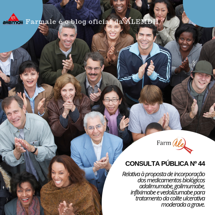 Colite Ulcerativa tem 2 consultas públicas abertas