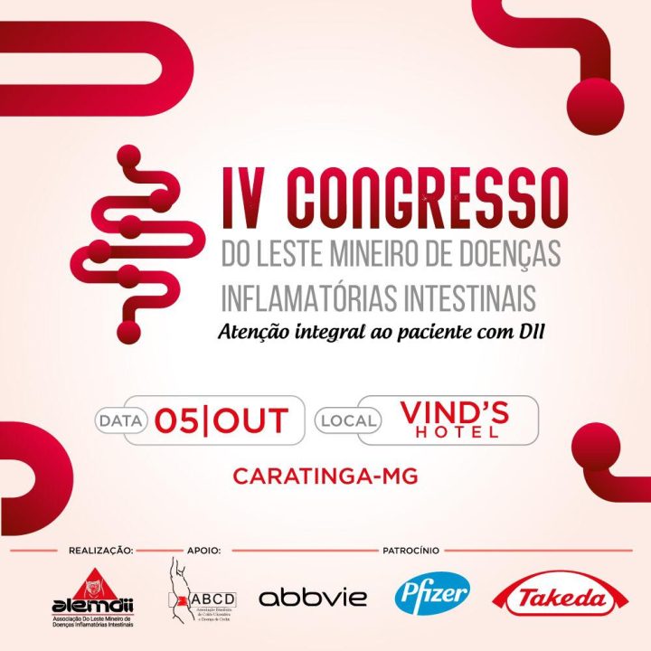 IV CONGRESSO DO LESTE MINEIRO DE DOENÇAS INFLAMATÓRIAS INTESTINAIS