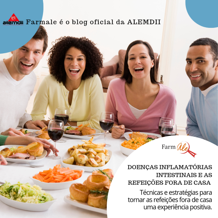Doenças inflamatórias intestinais e as refeições fora de casa