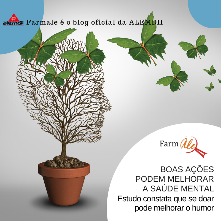 Boas ações podem melhorar a saúde mental