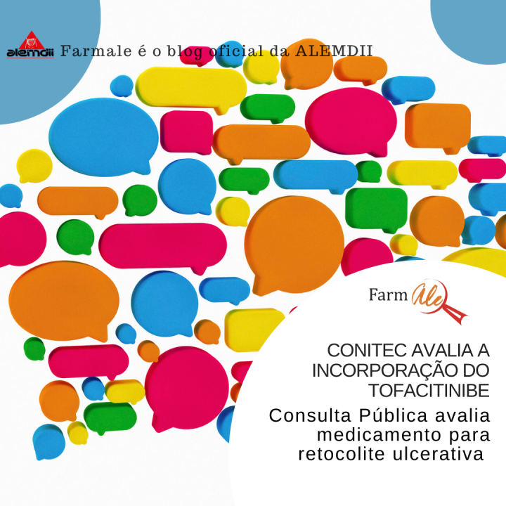 Consulta Pública avalia medicamento para retocolite ulcerativa
