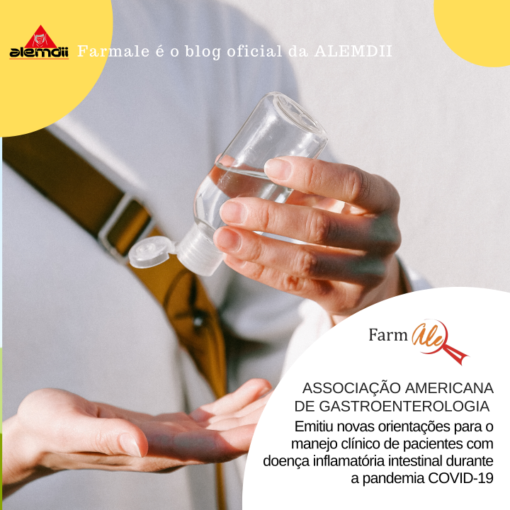 AGA emite novas orientações para o gerenciamento da DII durante a pandemia da COVID-19