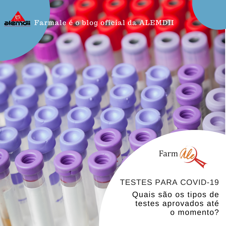 Testes aprovados para Covid-19