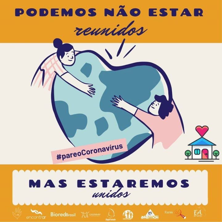Unidos para barrar o avanço do coronavírus no Brasil