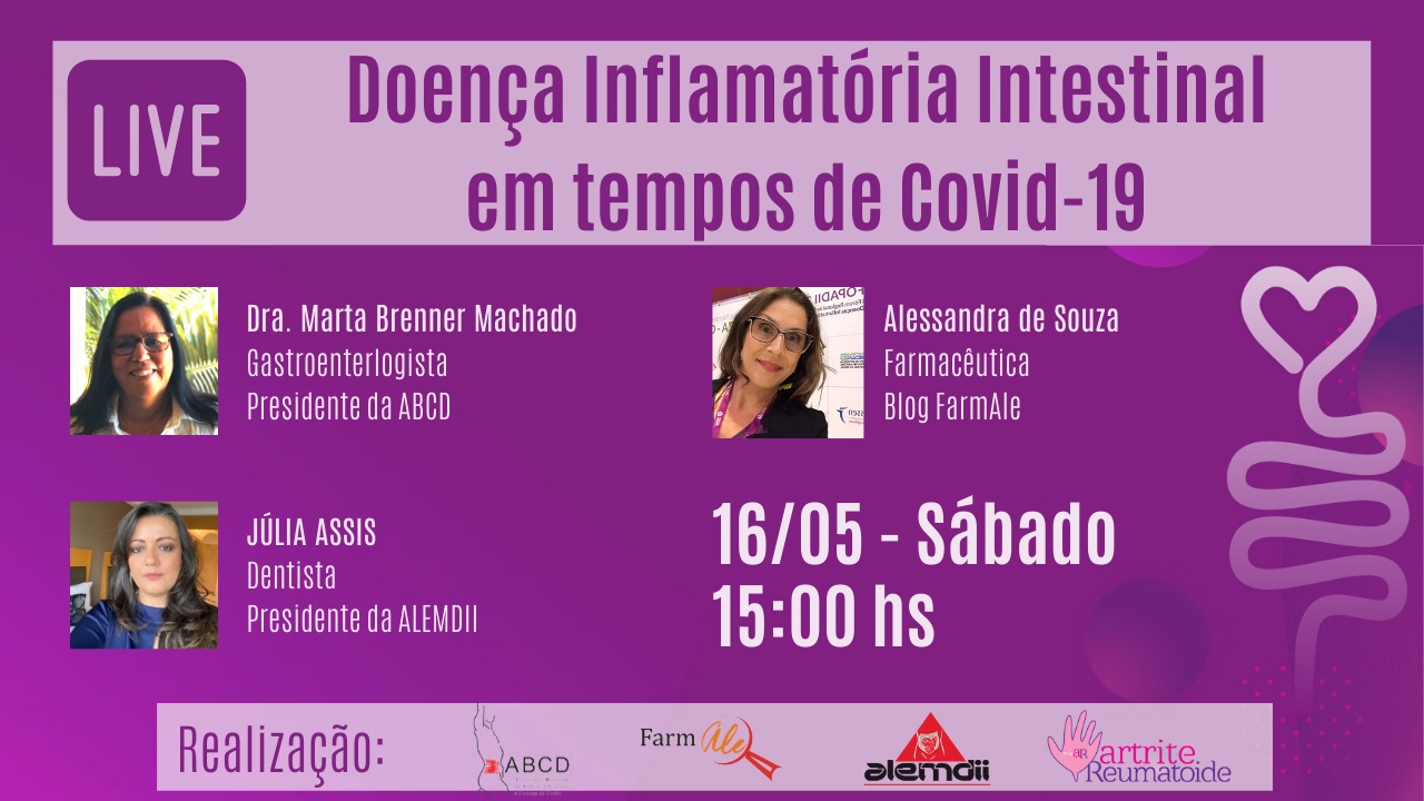 ? Live: Doença Inflamatória Intestinal em Tempos de Covid-19 ⠀