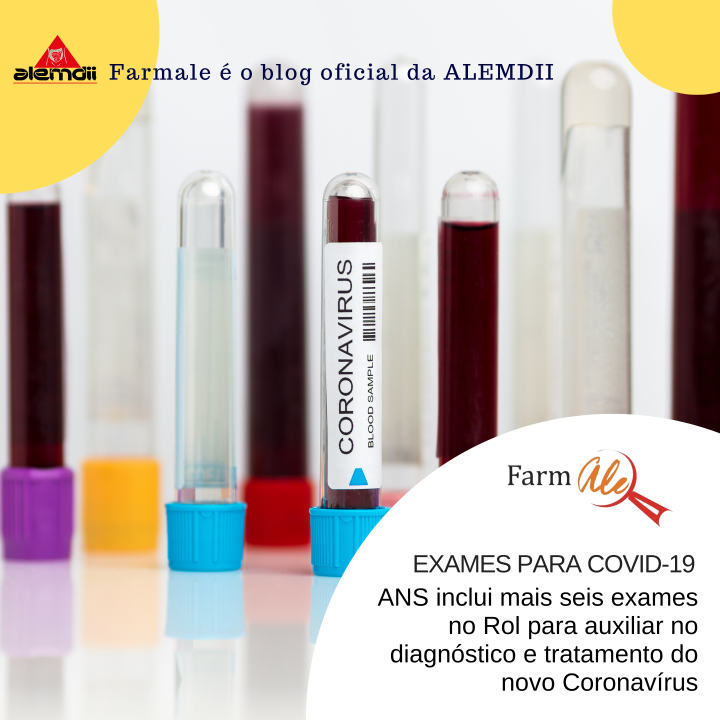 Exames para Covid-19 na ANS