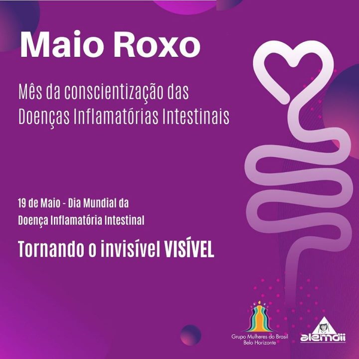 Campanha Maio Roxo Da ALEMDII No Grupo Mulheres Do Brasil BH