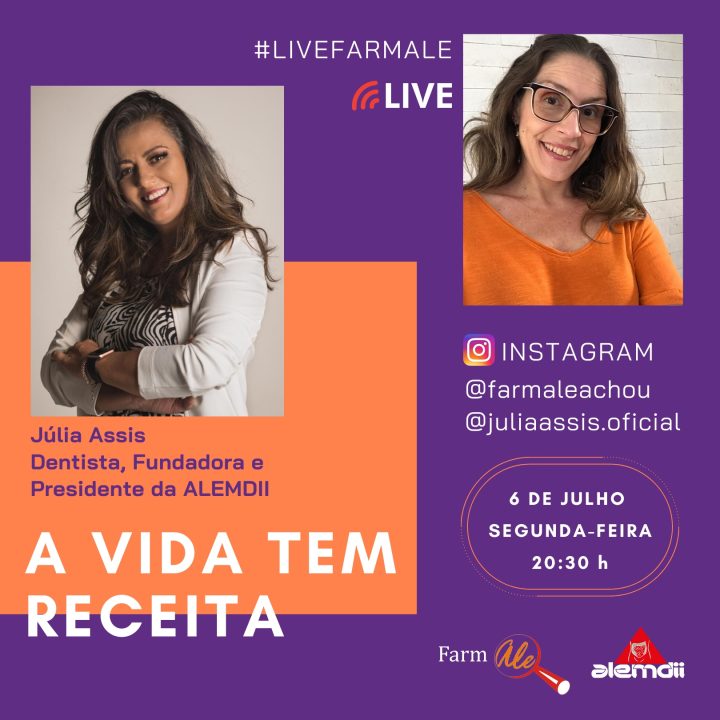 Live Farmale⁣ com Júlia Assis