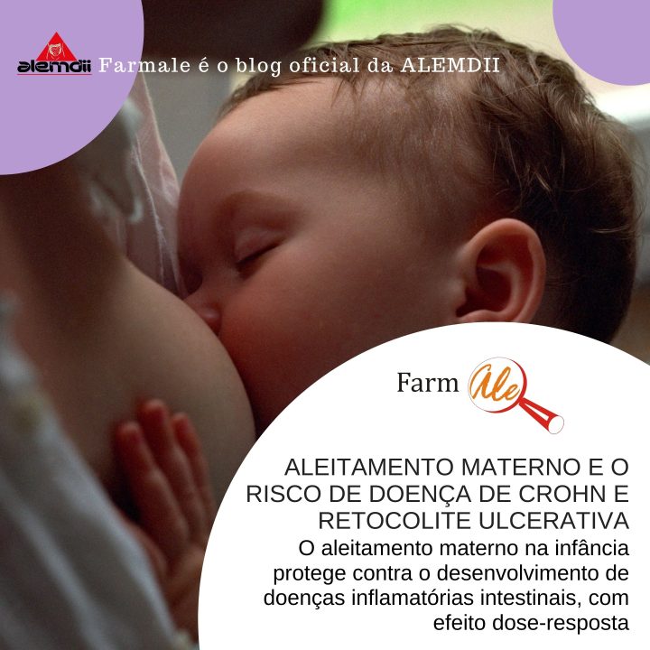 Aleitamento materno e o risco de doença de Crohn e retocolite ulcerativa