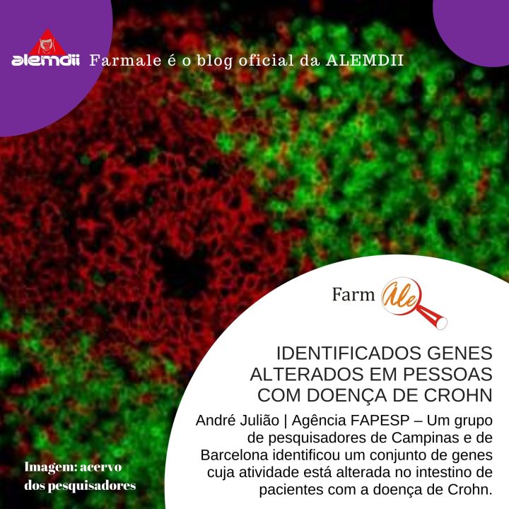 Identificados genes alterados em pessoas com doença de Crohn