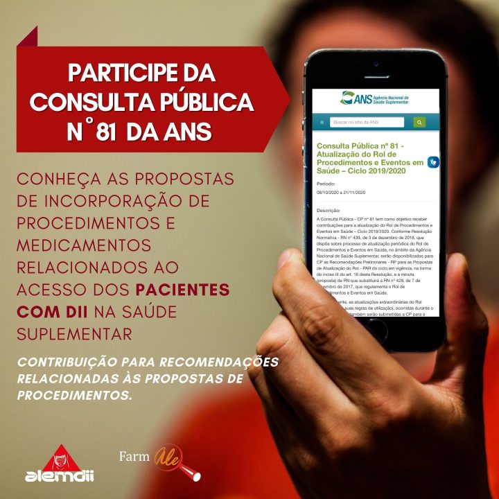 Consulta Pública Nº 81 – Contribuição para recomendações relacionadas às propostas de procedimentos