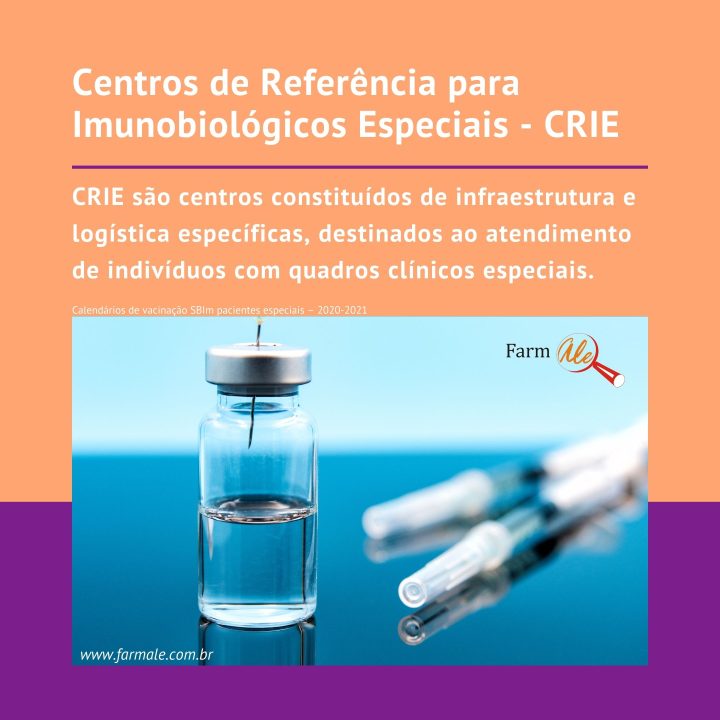 Centros de Referência para Imunobiológicos Especiais – CRIE