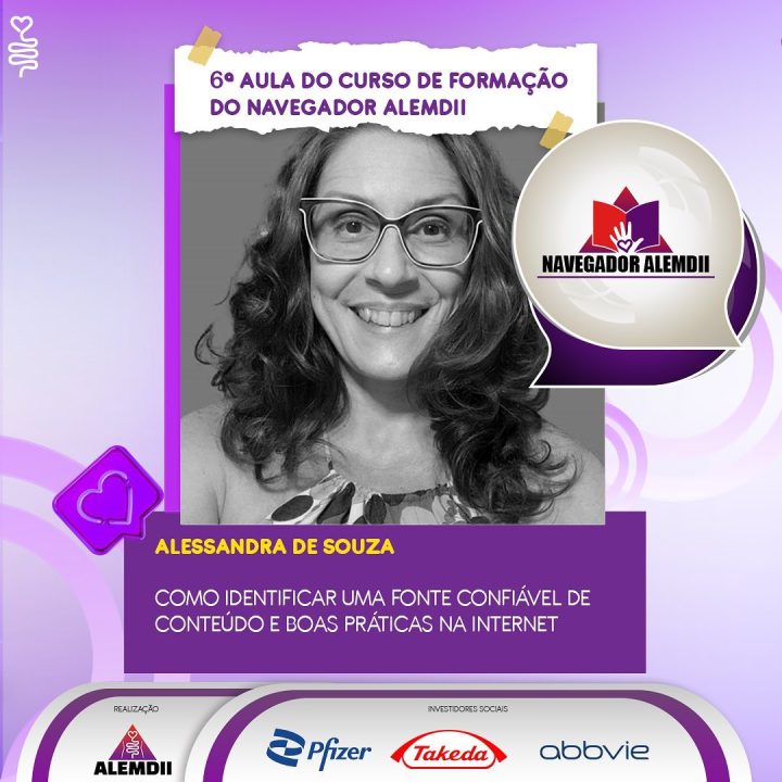 Sexta aula para os Navegadores ALEMDII sobre boas praticas na internet