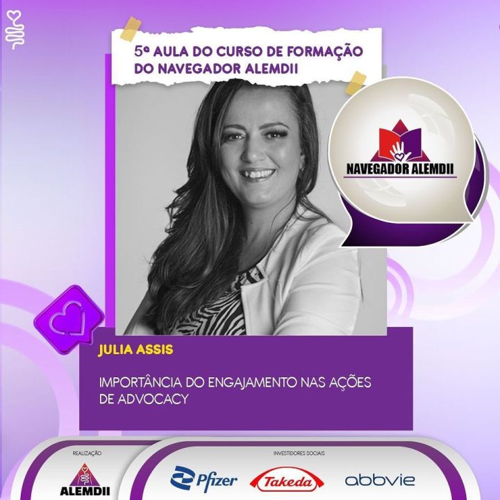 Quarta aula para os Navegadores ALEMDII sobre advocacy