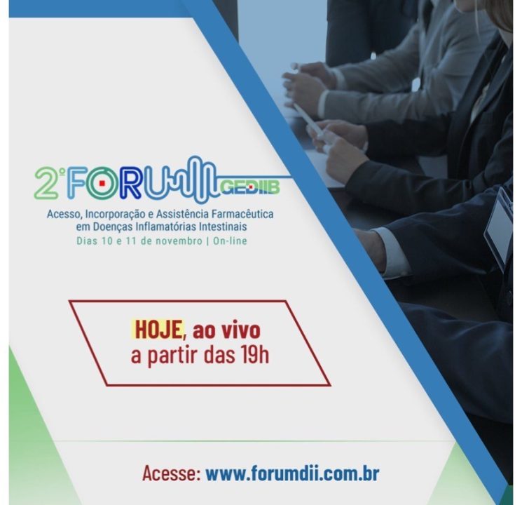 2º Fórum de Medicamentos, Acesso e Assistência Farmacêutica em Doença Inflamatória Intestinal