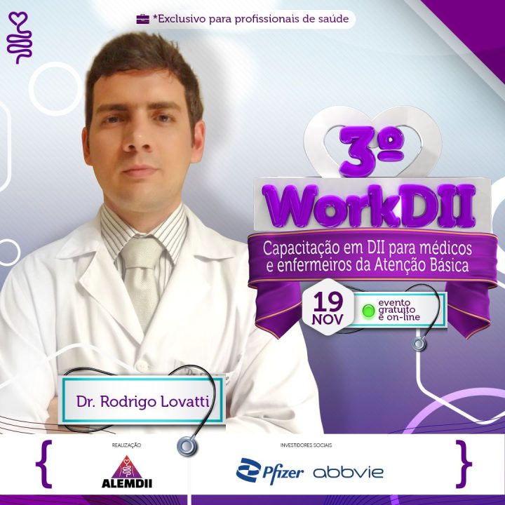 3º WorkDII – capacitação em doenças inflamatórias intestinais