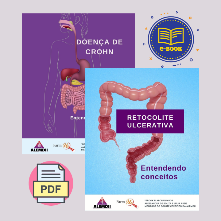 2 Ebooks de presente para você sobre doença de Crohn e retocolite ulcerativa