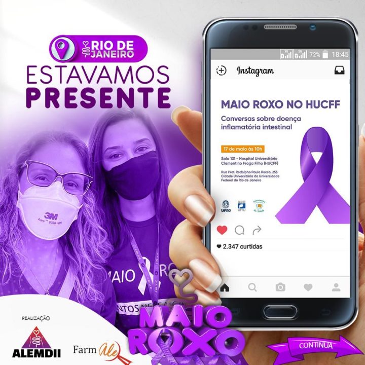 Maio Roxo da Gastronomia na Promoção da Saúde