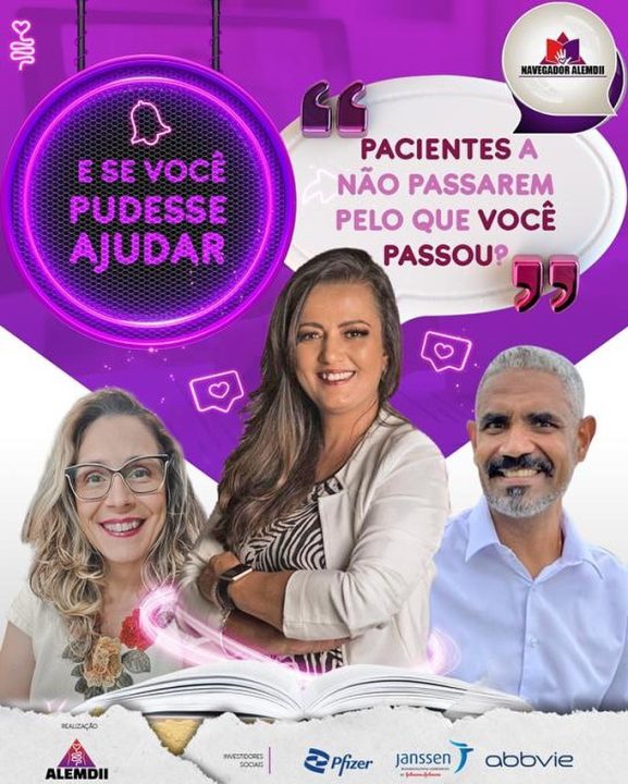 Se lembra da primeira pessoa que te ajudou a lidar com a doença inflamatória intestinal?