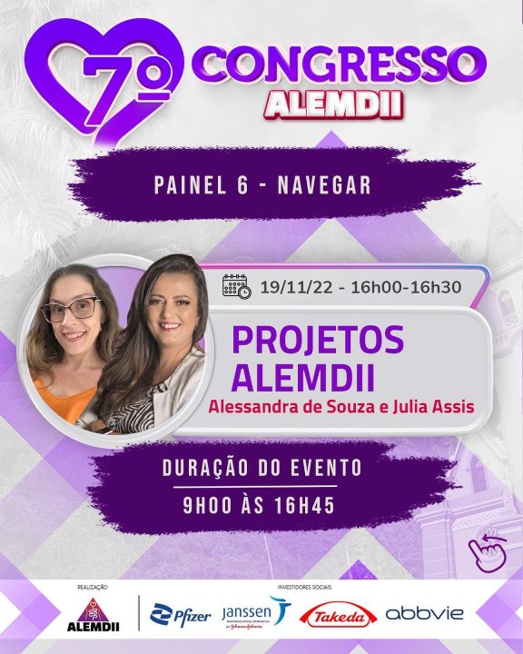 Painel NAVEGAR fechando o 7º Congresso ALEMDII