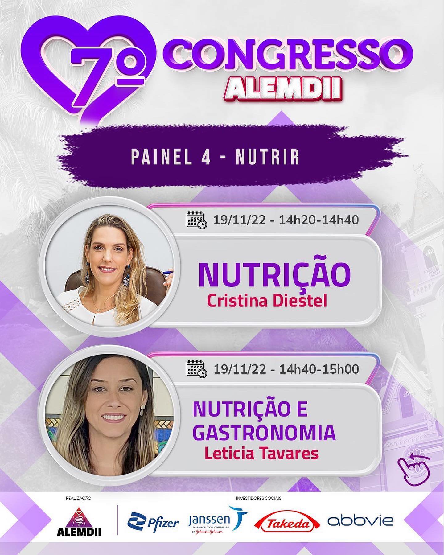 Palestra No 7º Congresso Alemdii Sobre Nutrição Nas Doenças Inflamatórias Intestinais Farmale 